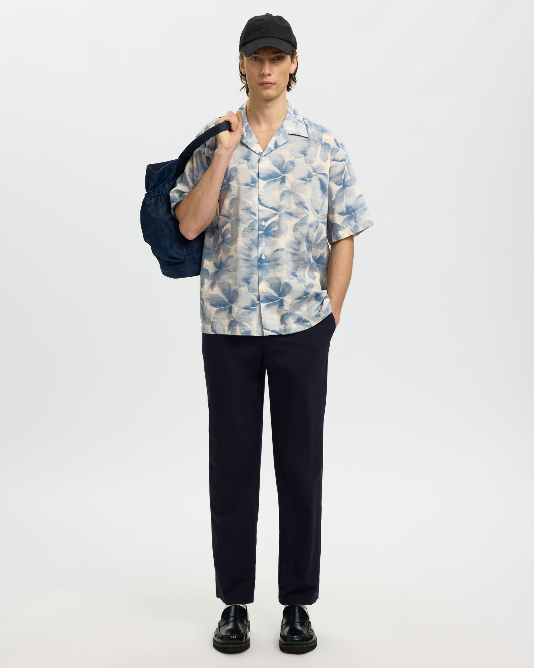 Air Mix Short Sleeve Shirt - Blue Mirage