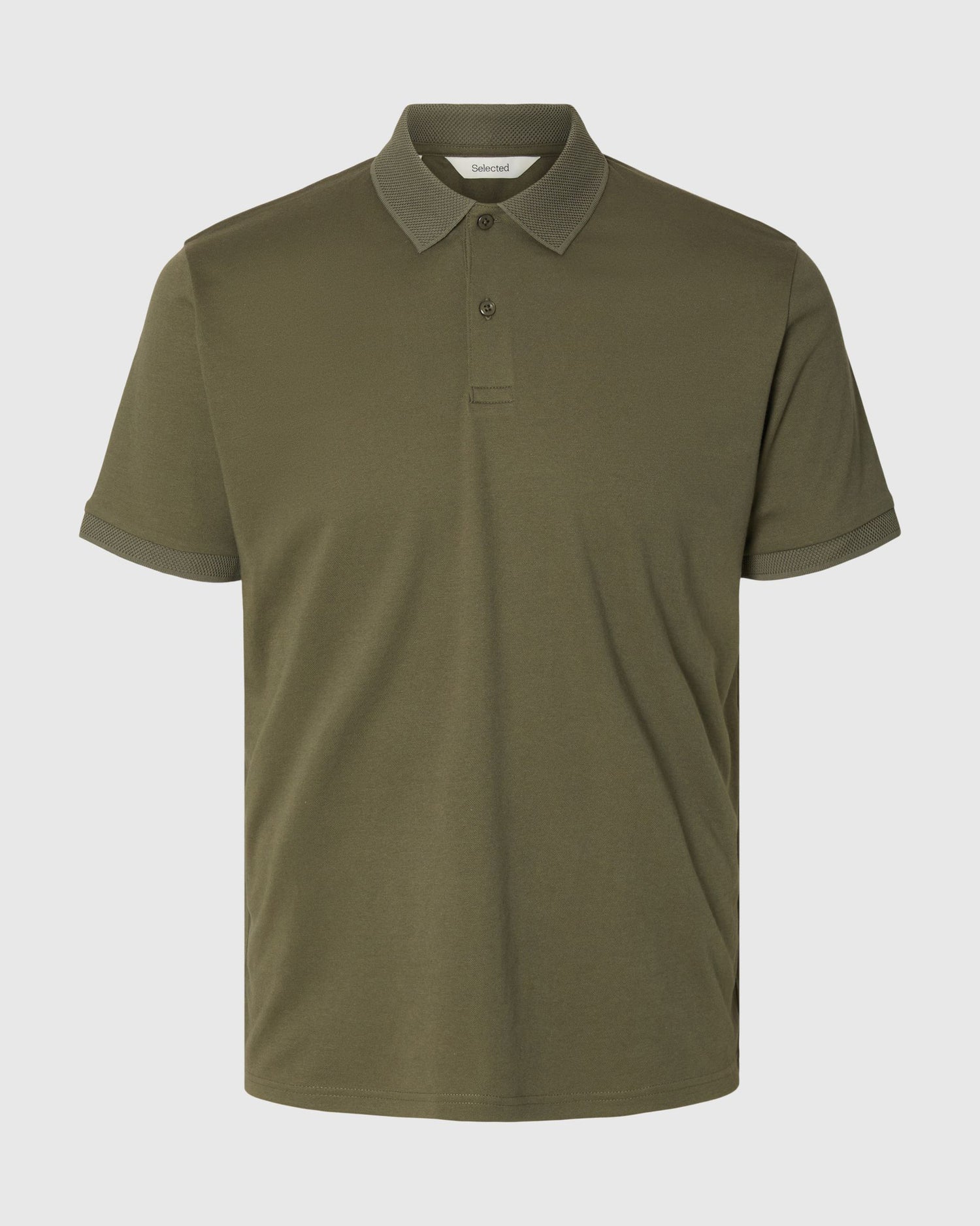 Fave Button Short Sleeve Polo Noos - Kalamata