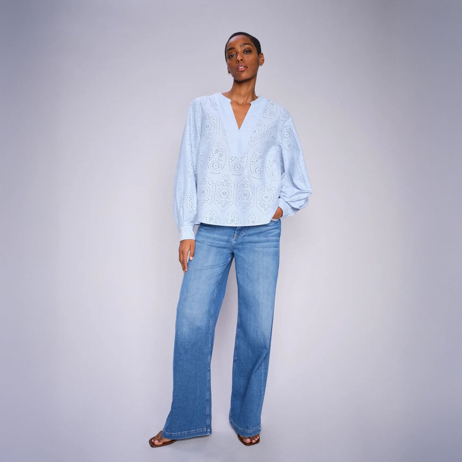 Dara Shane Jeans - Mid Blue