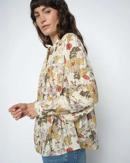 Bell Flowwa Shirt - Ecru