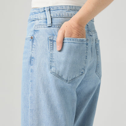 Leenah Ankle Raw Hem Reverse Seamed Beltloops - Brightside