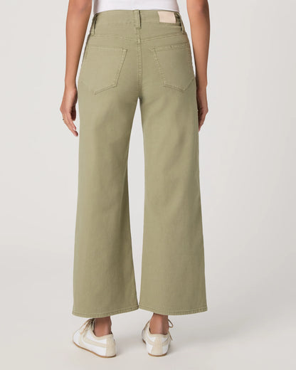 Anessa with Stitch Through Utility Pocket Jean - Vintage Oak Moss