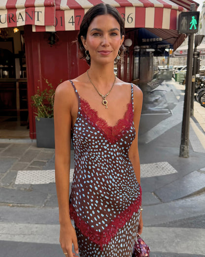 Deer Aurelia Top - Chocolate