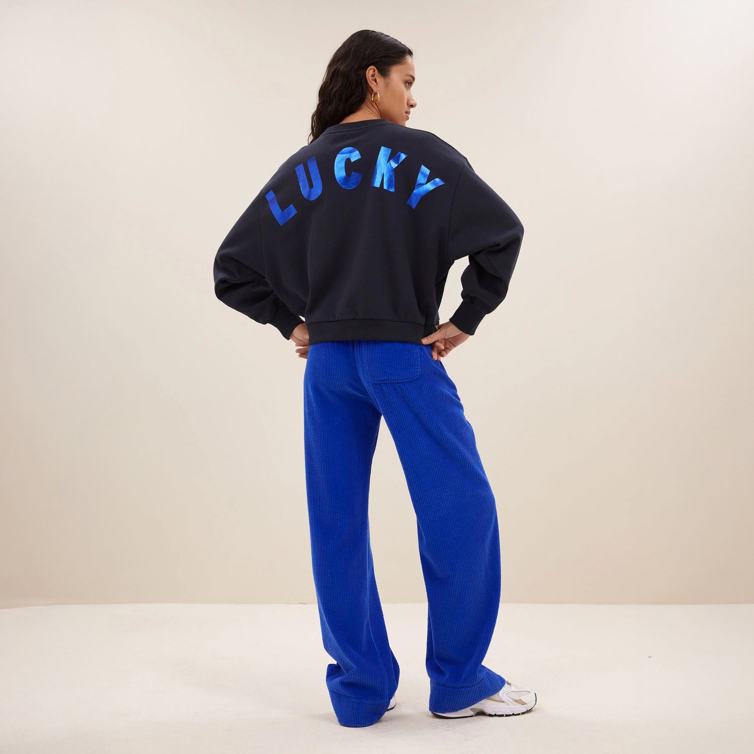 Mees Cord Pants - Surf Blue