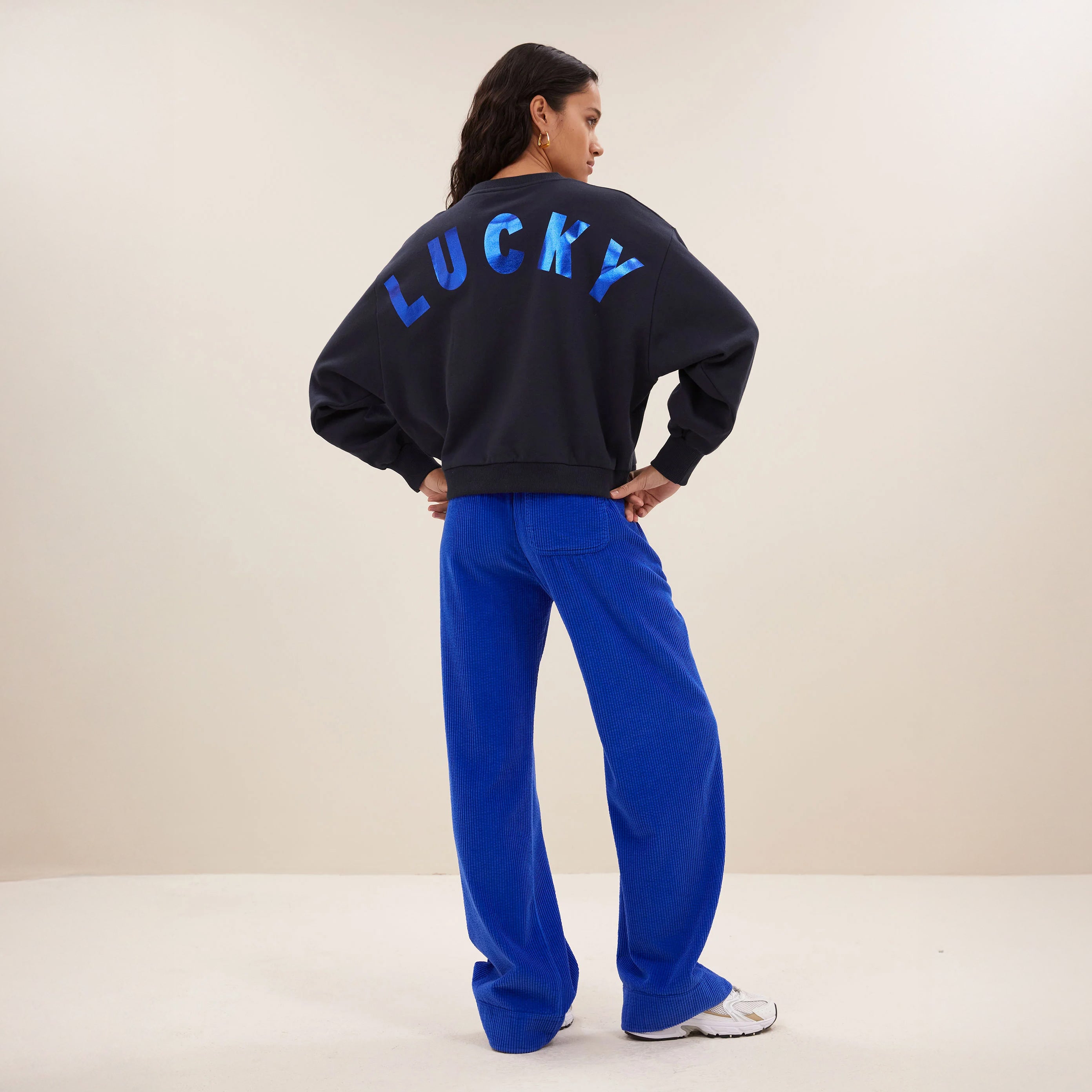 Mees Cord Pants - Surf Blue