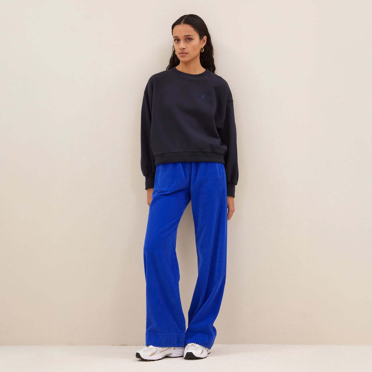 Mees Cord Pants - Surf Blue