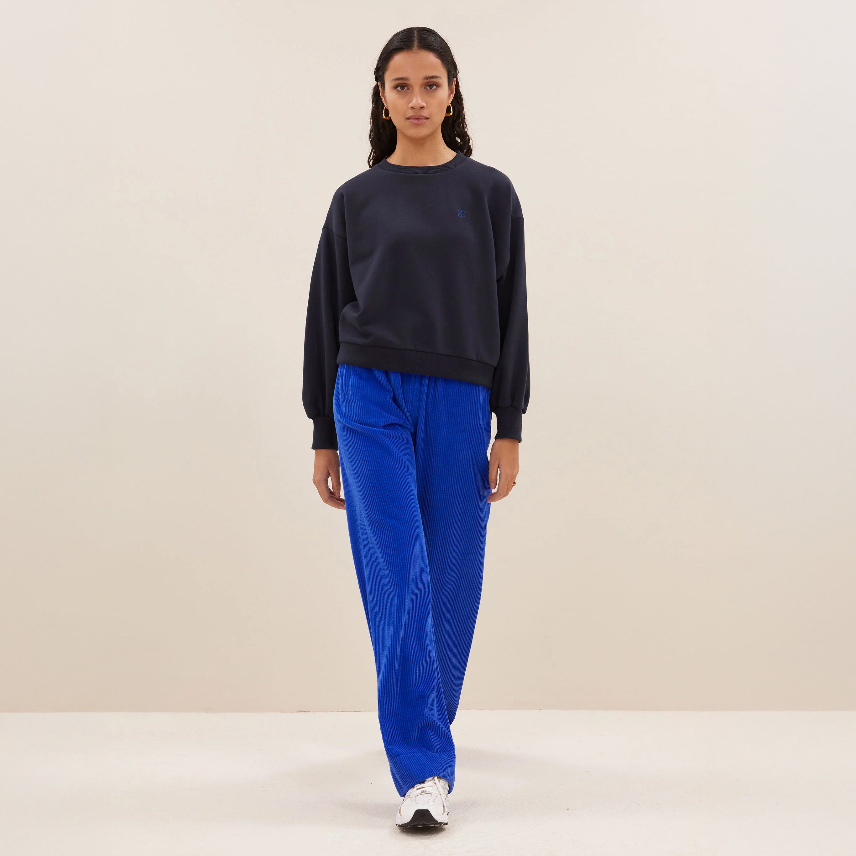 Mees Cord Pants - Surf Blue