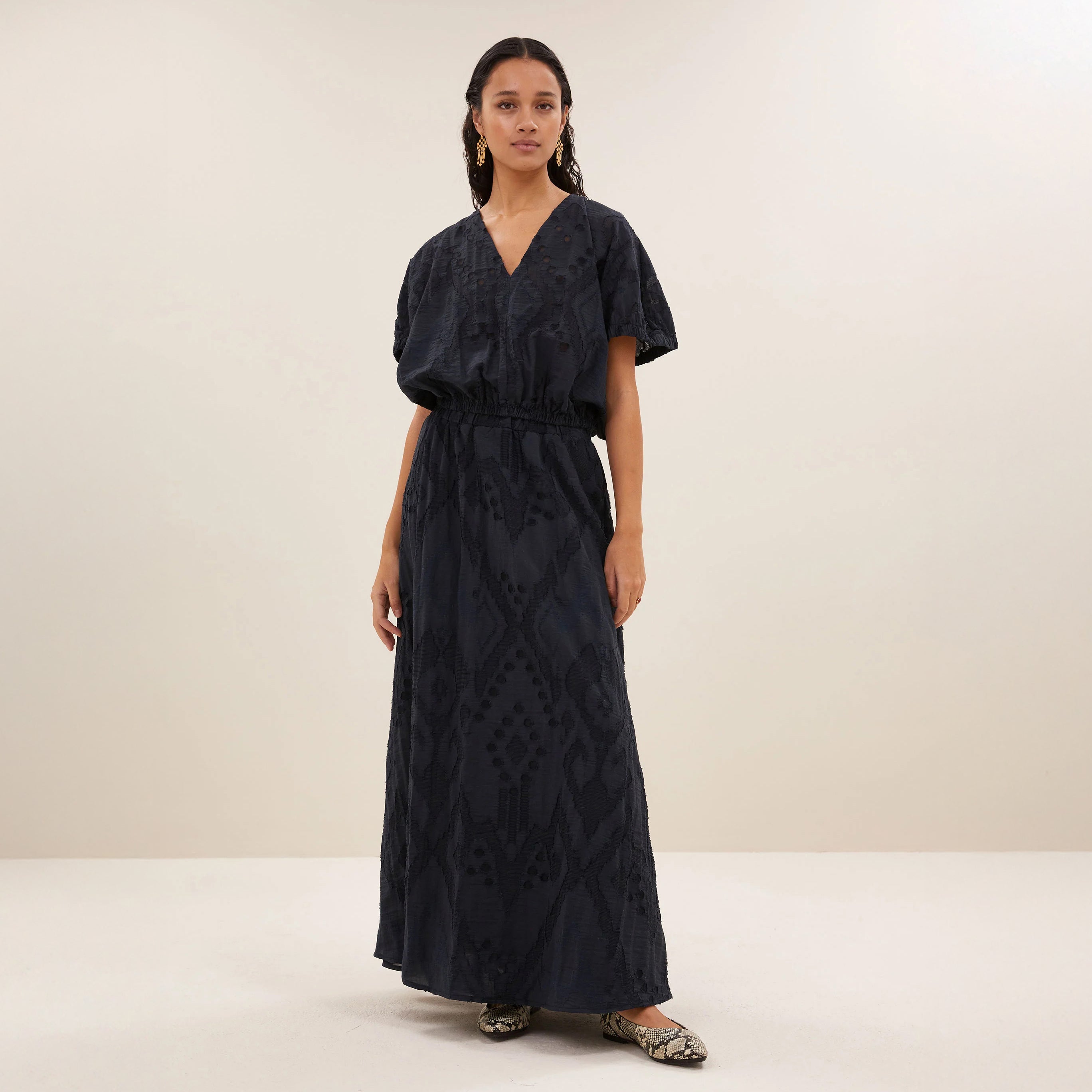 Mabel Mist Blouse - Midnight