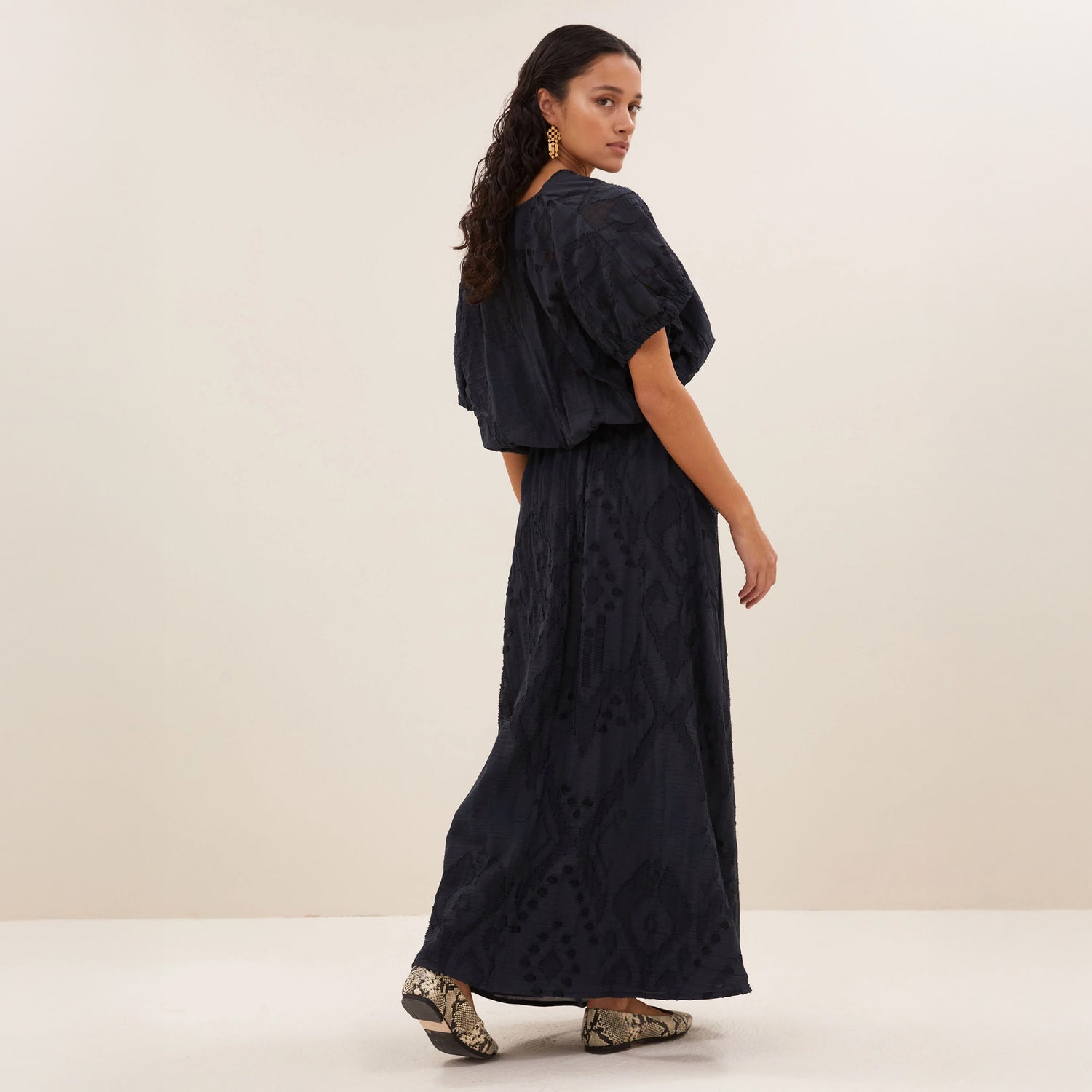 Mabel Mist Blouse - Midnight