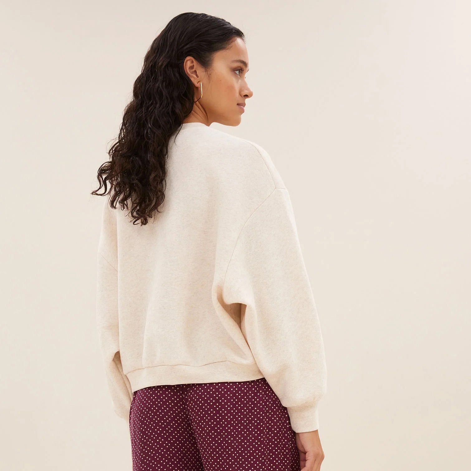 Bibi Sweater - Oyster Melee
