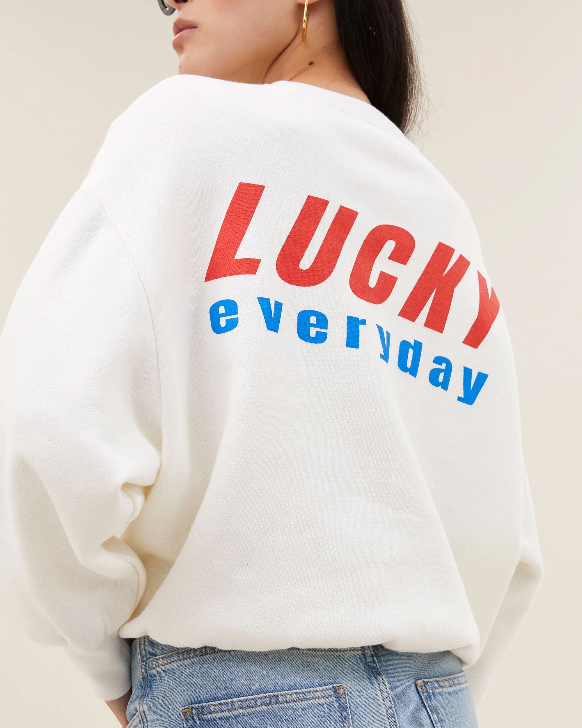 Bibi Lucky Sweatshirt - Off White