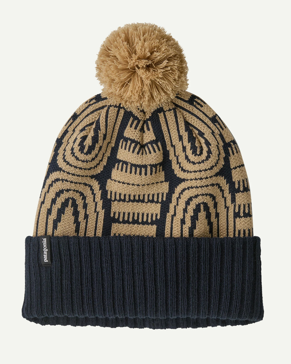 Powder Town Beanie - Flow: Sunken Blue