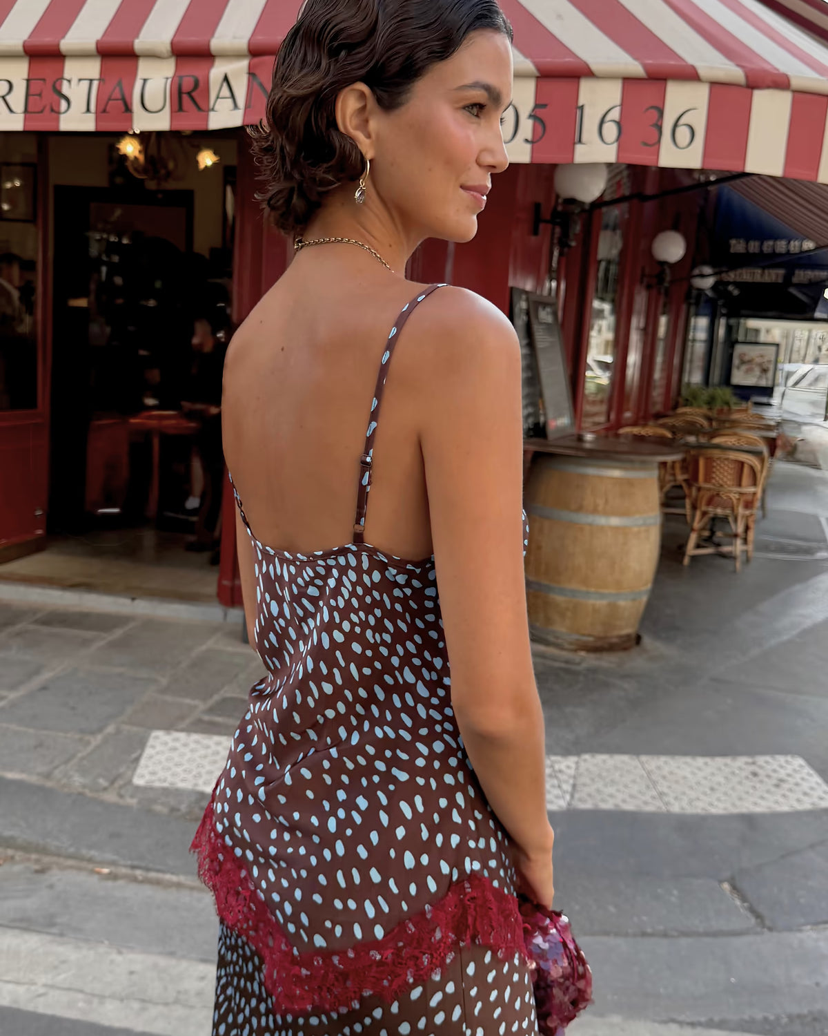 Deer Aurelia Top - Chocolate