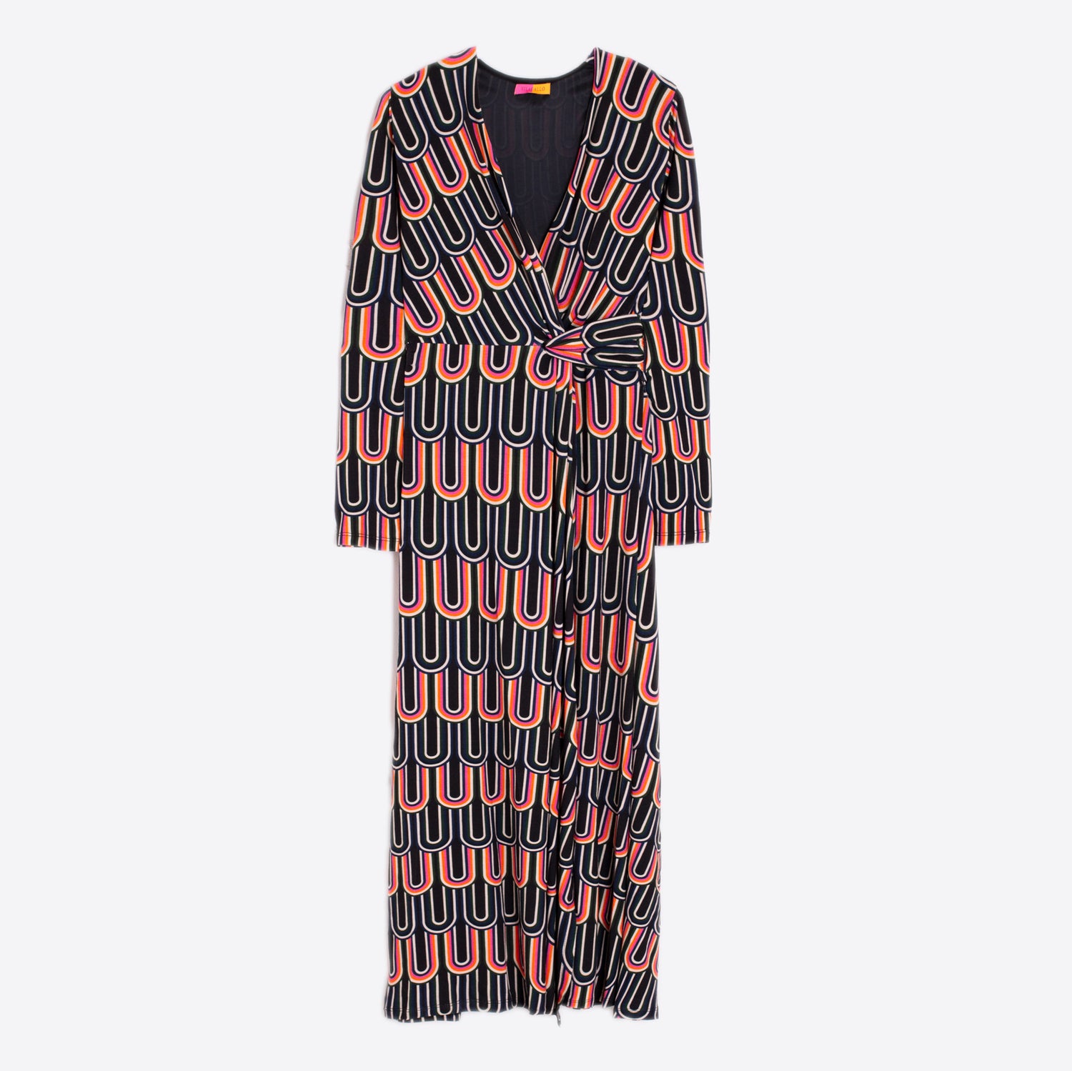 Amelia Wrap Dress - Black