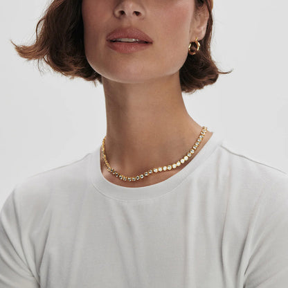 Regina Fitted Tee - White