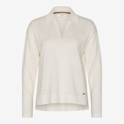 Lilian Long Sleeve Sweater - Powder