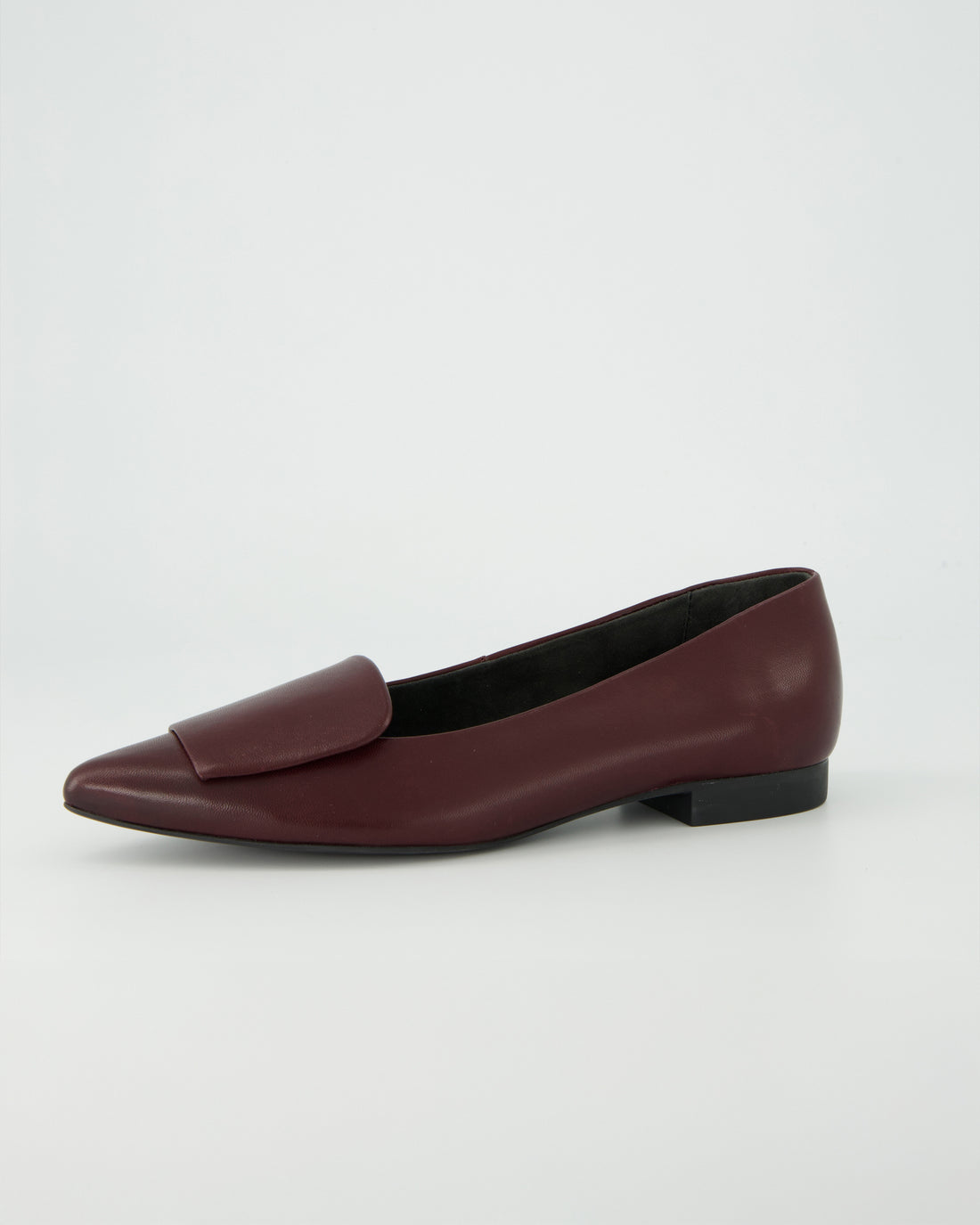 Pointed Slip On Loafer - Red