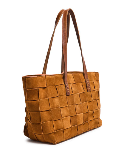 Japan Tote - Suede Honey