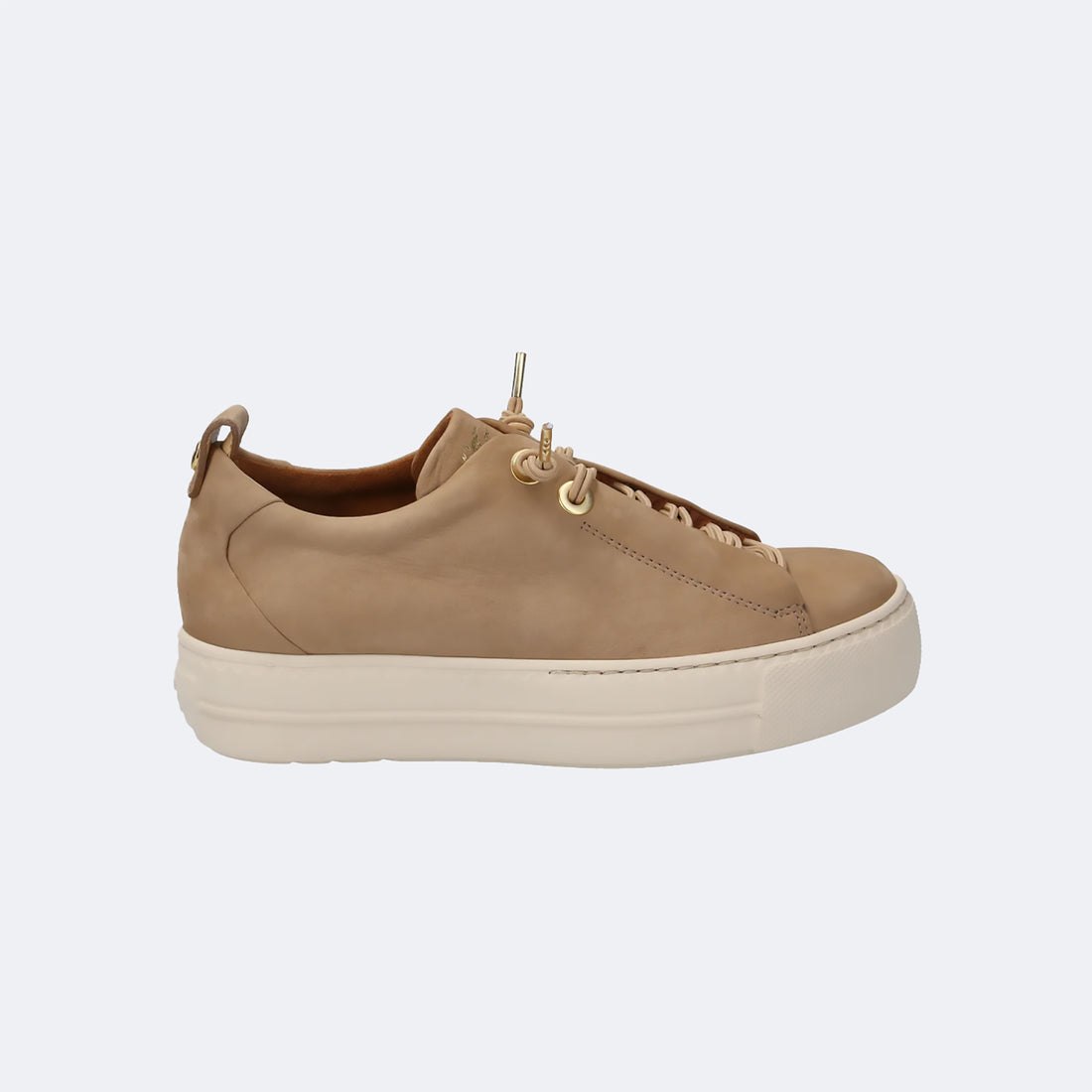Elastic Lace Trainer - Nubuck