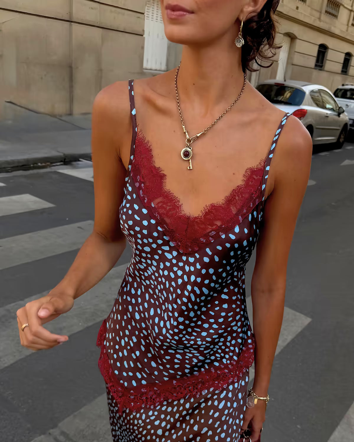 Deer Aurelia Top - Chocolate