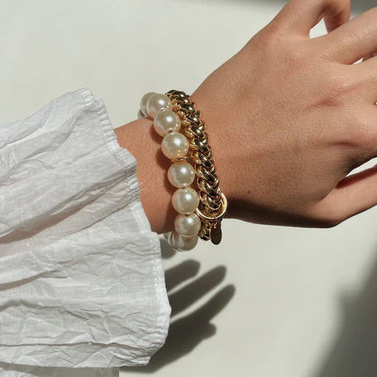 Round Bobble - Pearl