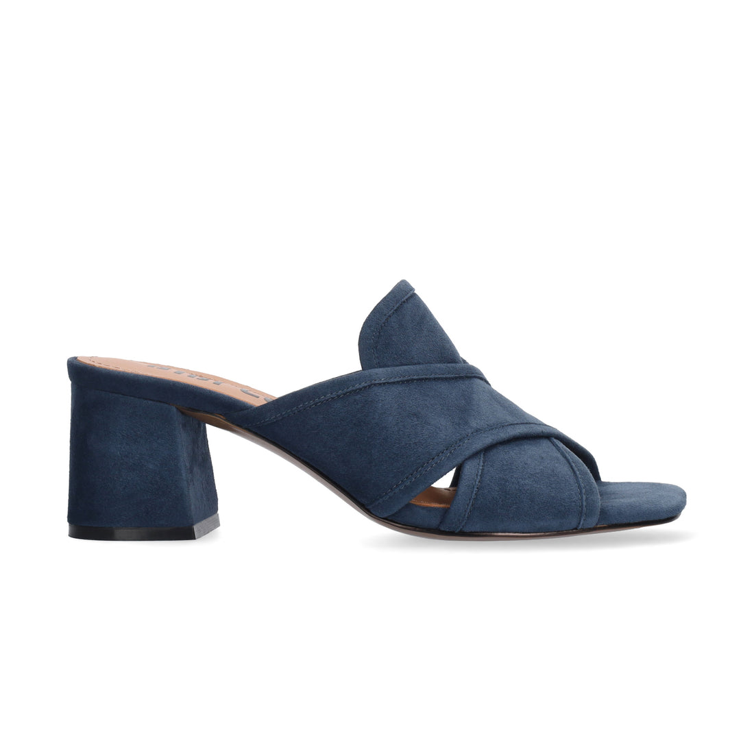 Hania Heeled Sandal - Azul Denim