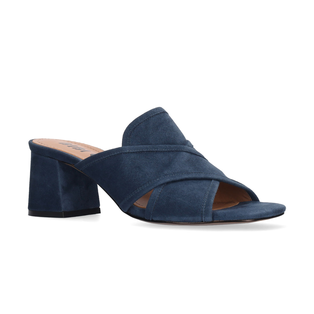 Hania Heeled Sandal - Azul Denim