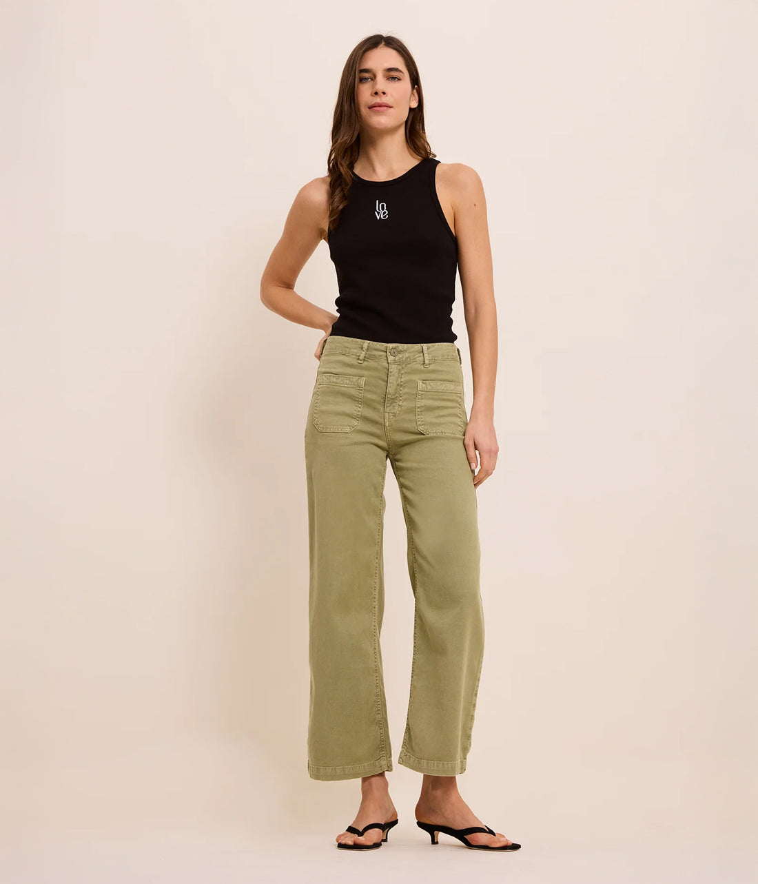 Lucia Trousers - Khaki
