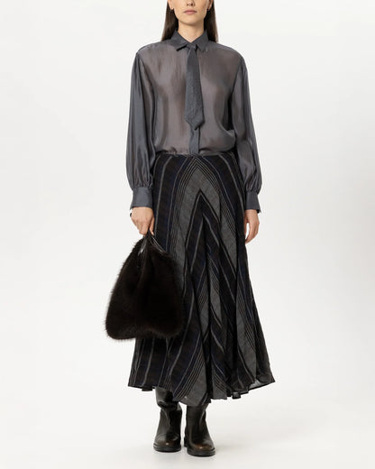 Check Skirt - Multi