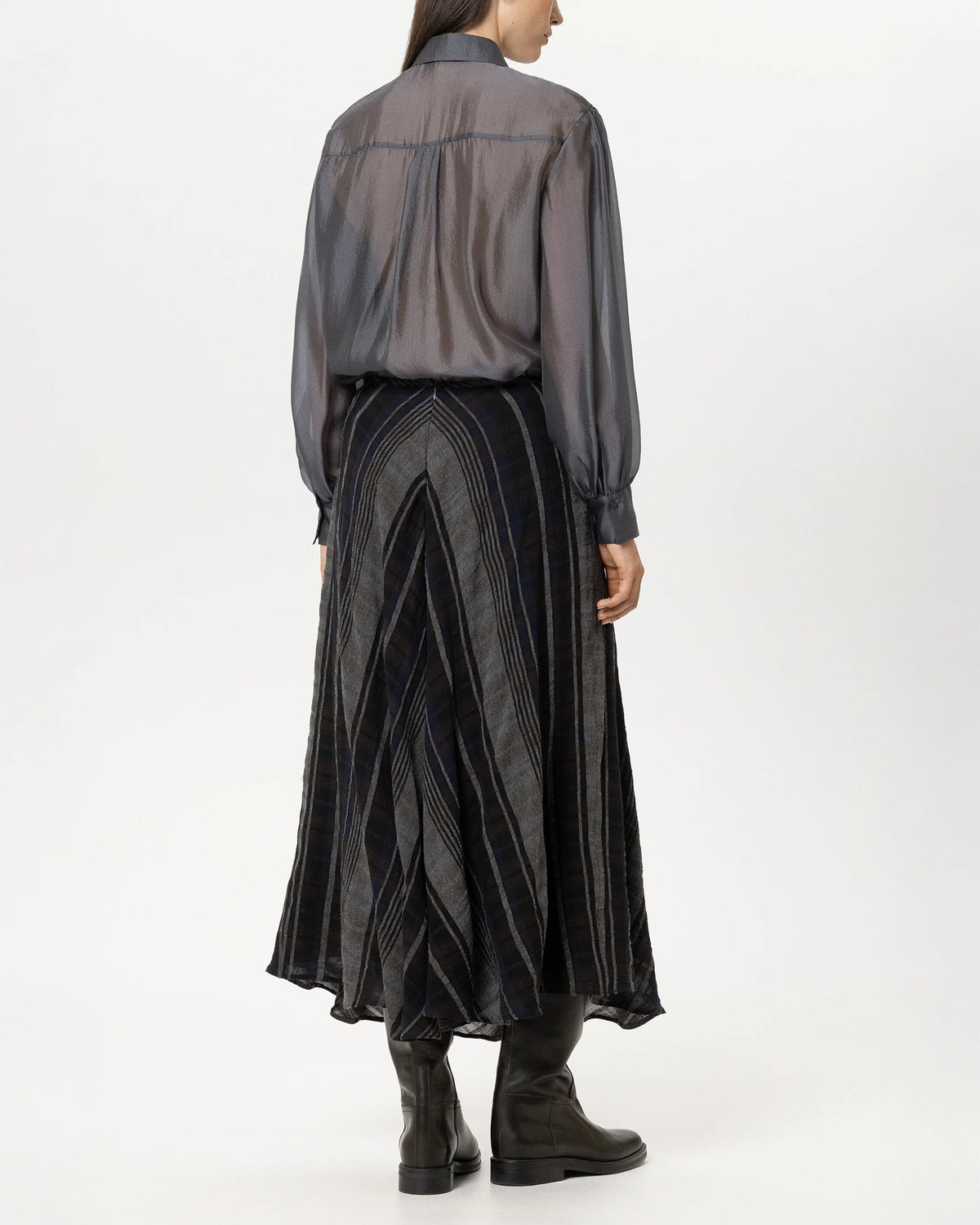 Check Skirt - Multi