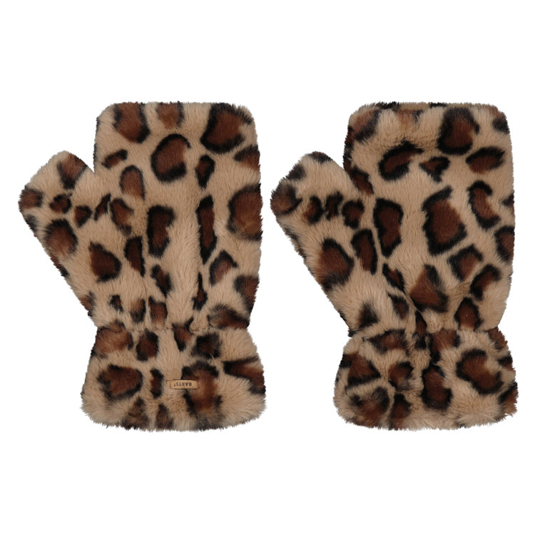 Britamu Fingerless Gloves - Print Brown