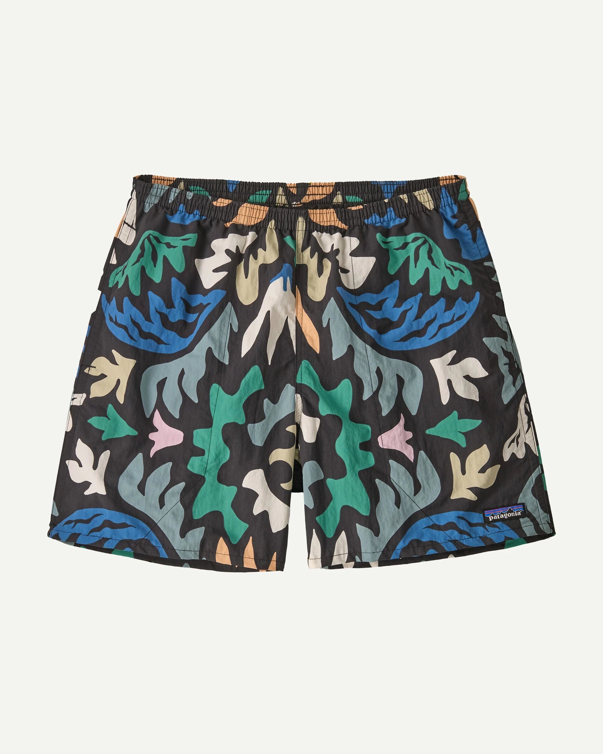 Baggies Shorts 5 In. - Kaleido: Black