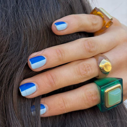 Resin Bar Ring - Tortoise Shell