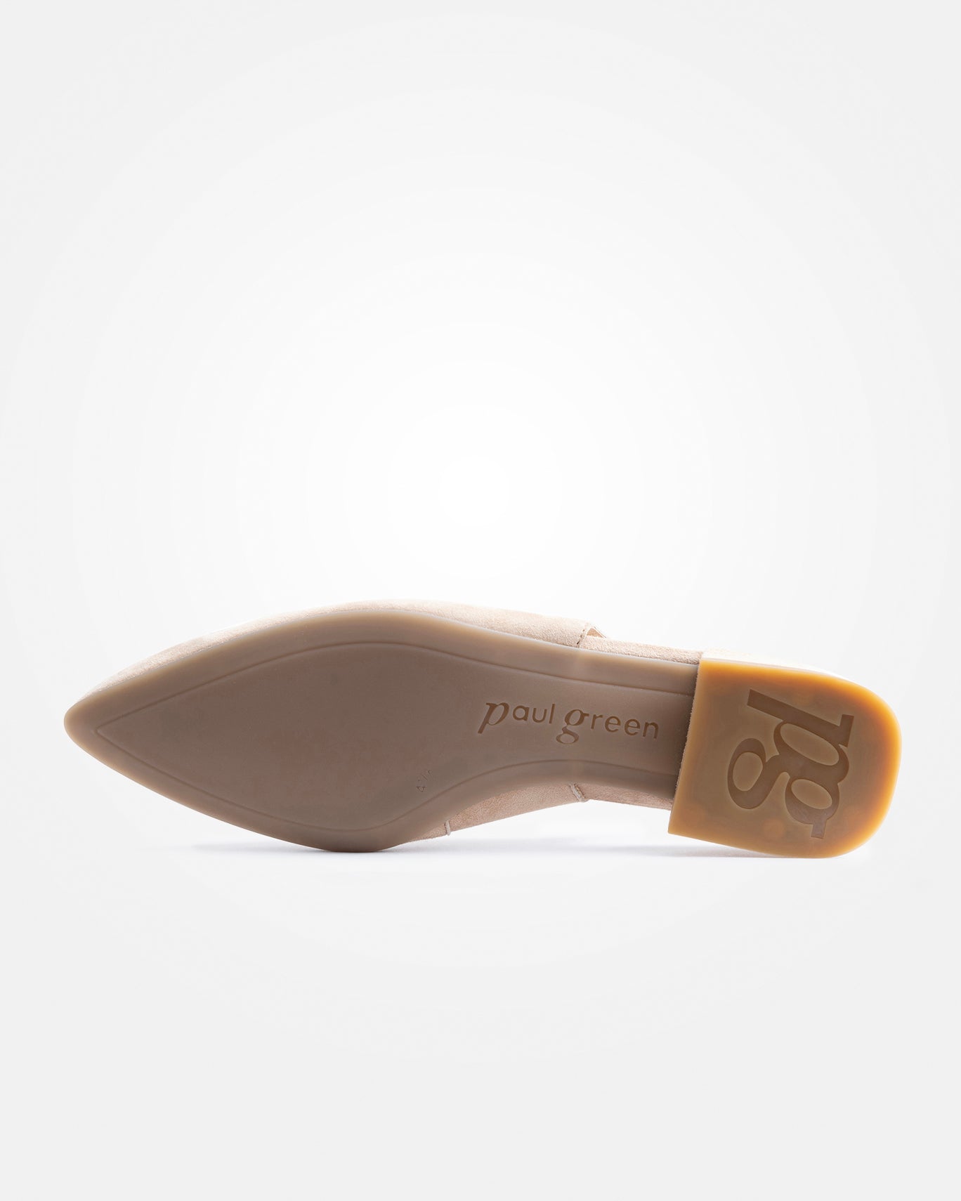Pointed Sling Back - Beige