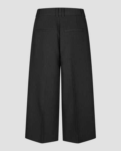 Sella Cropped Trousers - Black