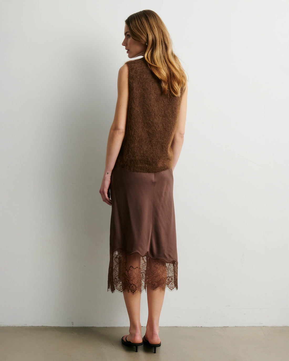 Wila Lace Midi Skirt - Carafe