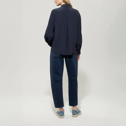 Barrel Leg Jean - Jeans Blue