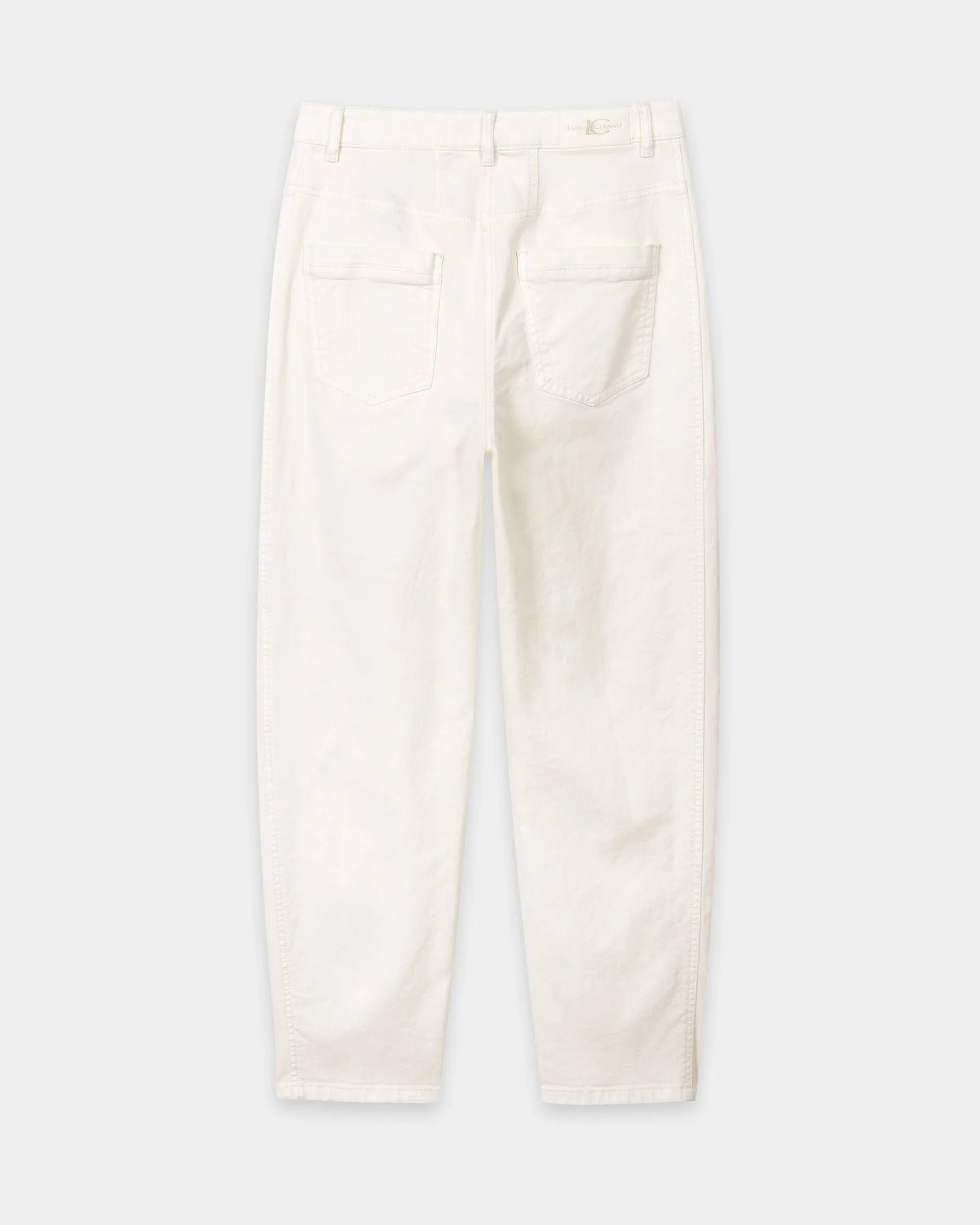 Authentic Barrel Leg Jean - Cream