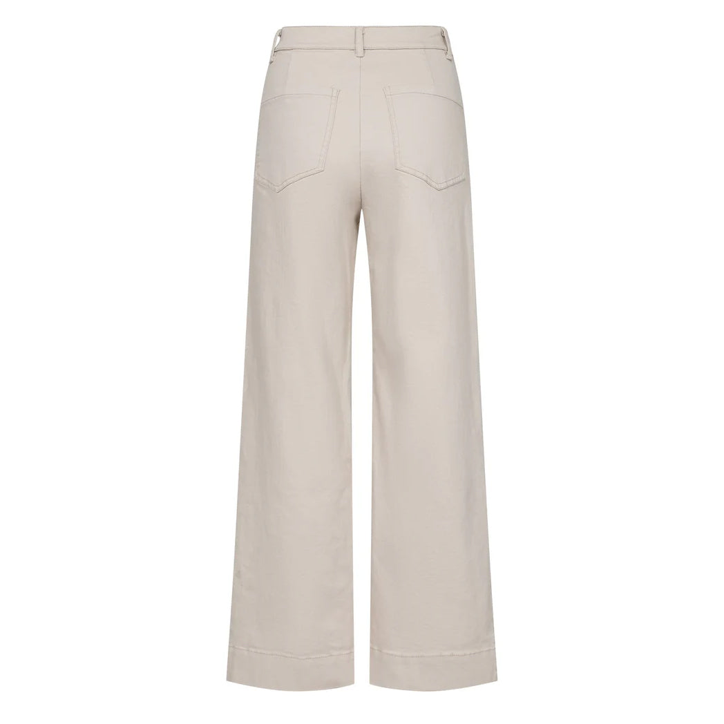 Nululu Pants Cropped - Grey Morn