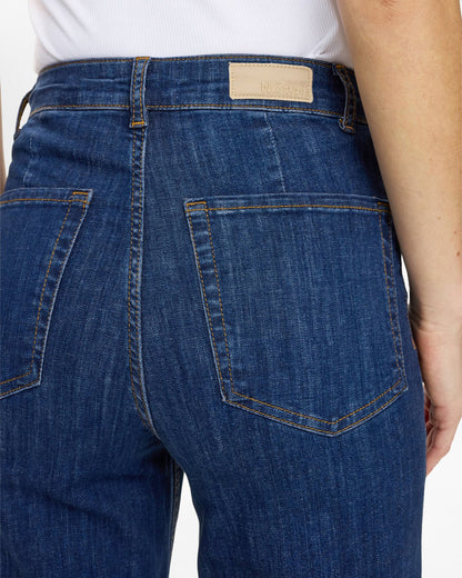 Nuparis Hr Wide Jeans - Dark Blue Denim