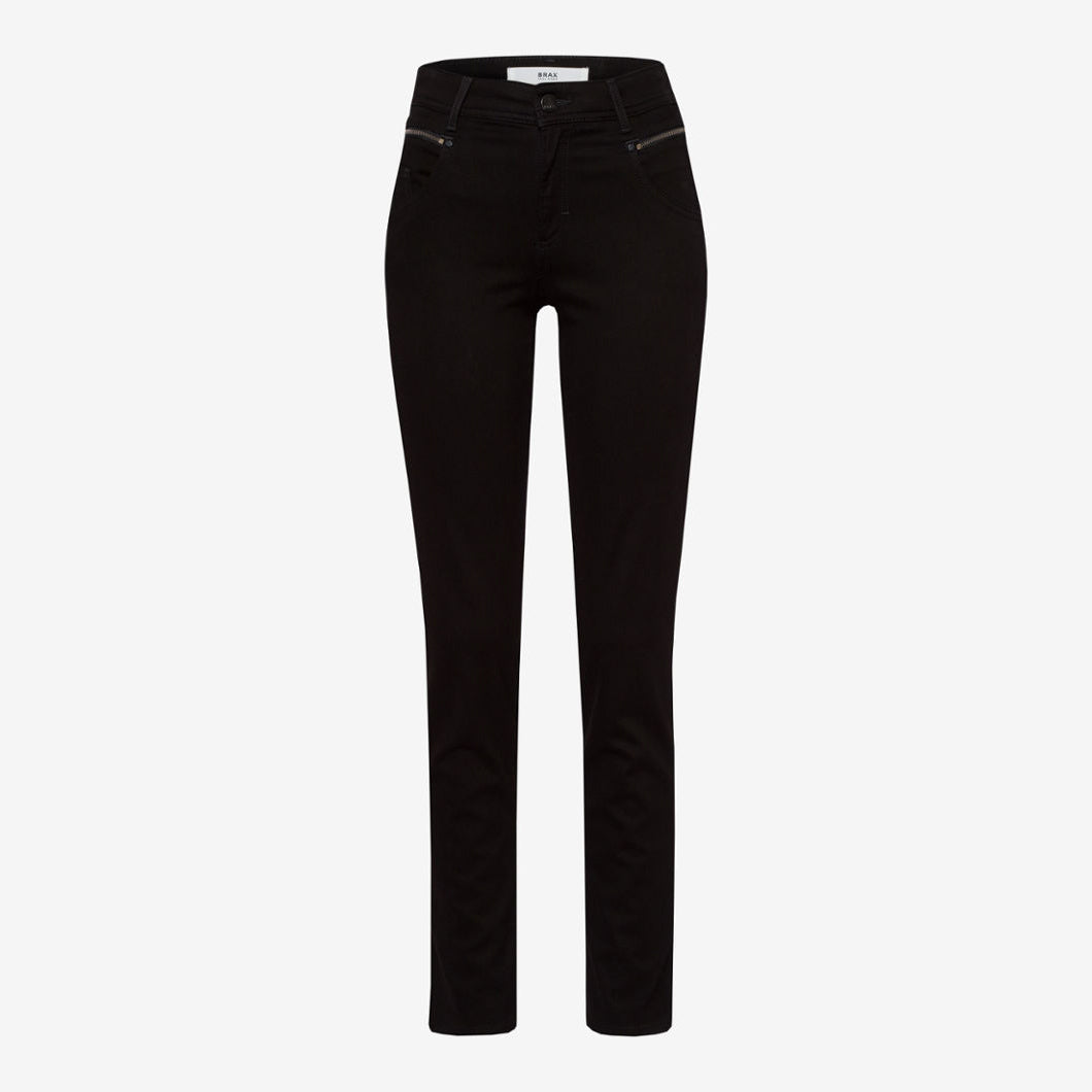 Shakira Skinny Fit Trousers - Black