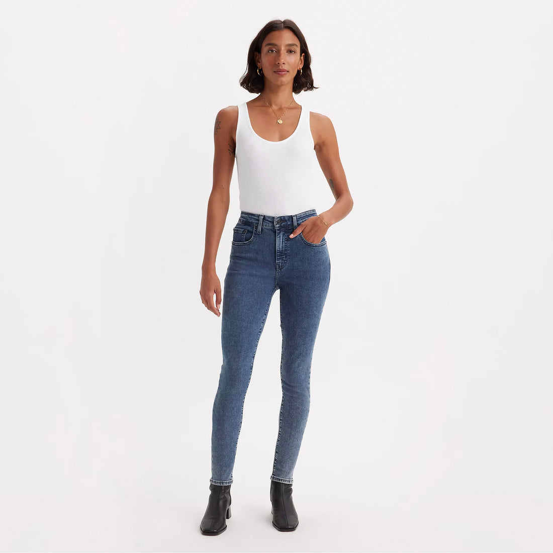 721 High Rise Skinny Jeans - Playing The Field