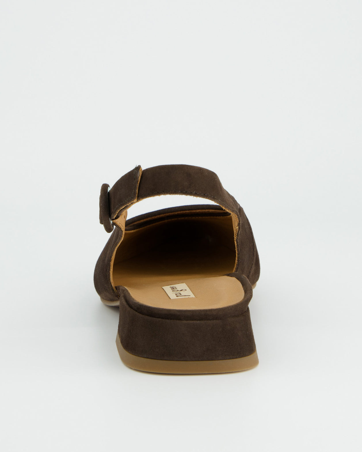 Pointed Sling Back - Brown