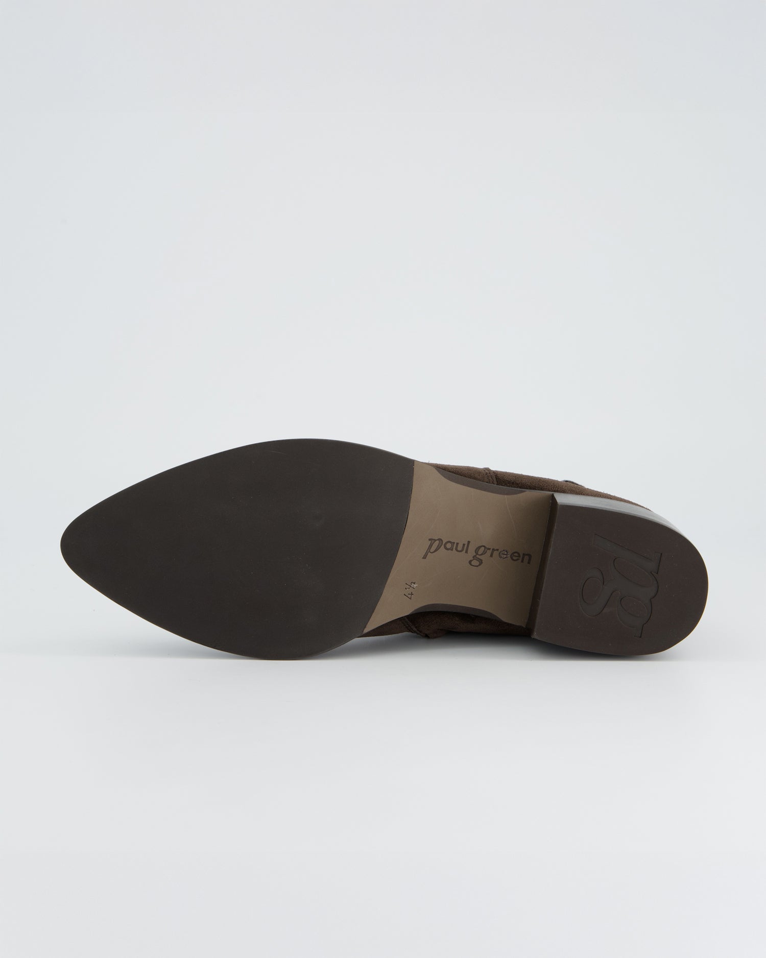 Pointed Suede Ankle Chelsea Boot - Mocca
