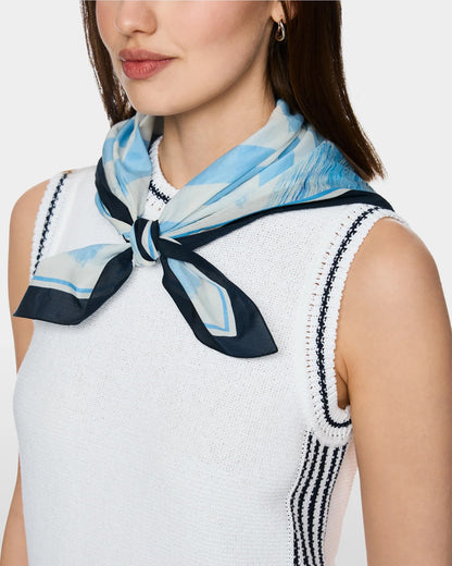 Nautical Scarf - Blue