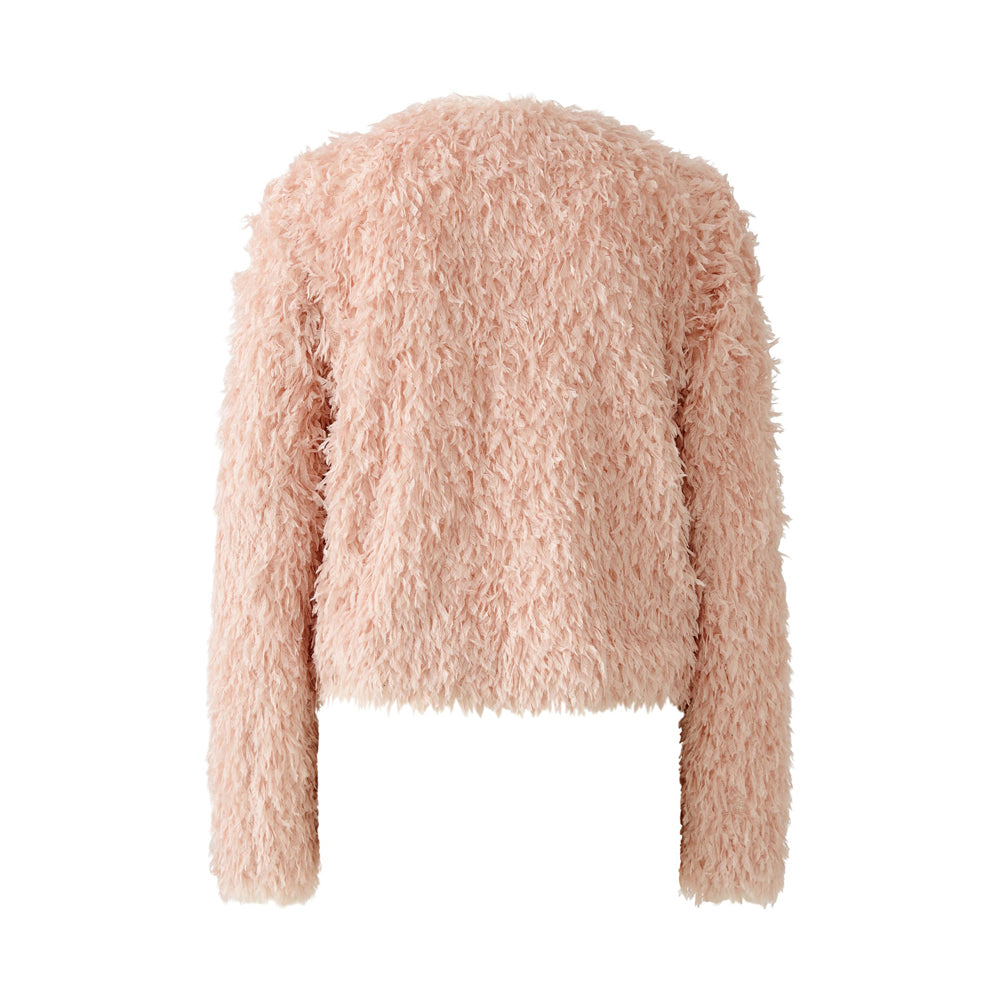 Shaggy Jacket - Pale Mauve