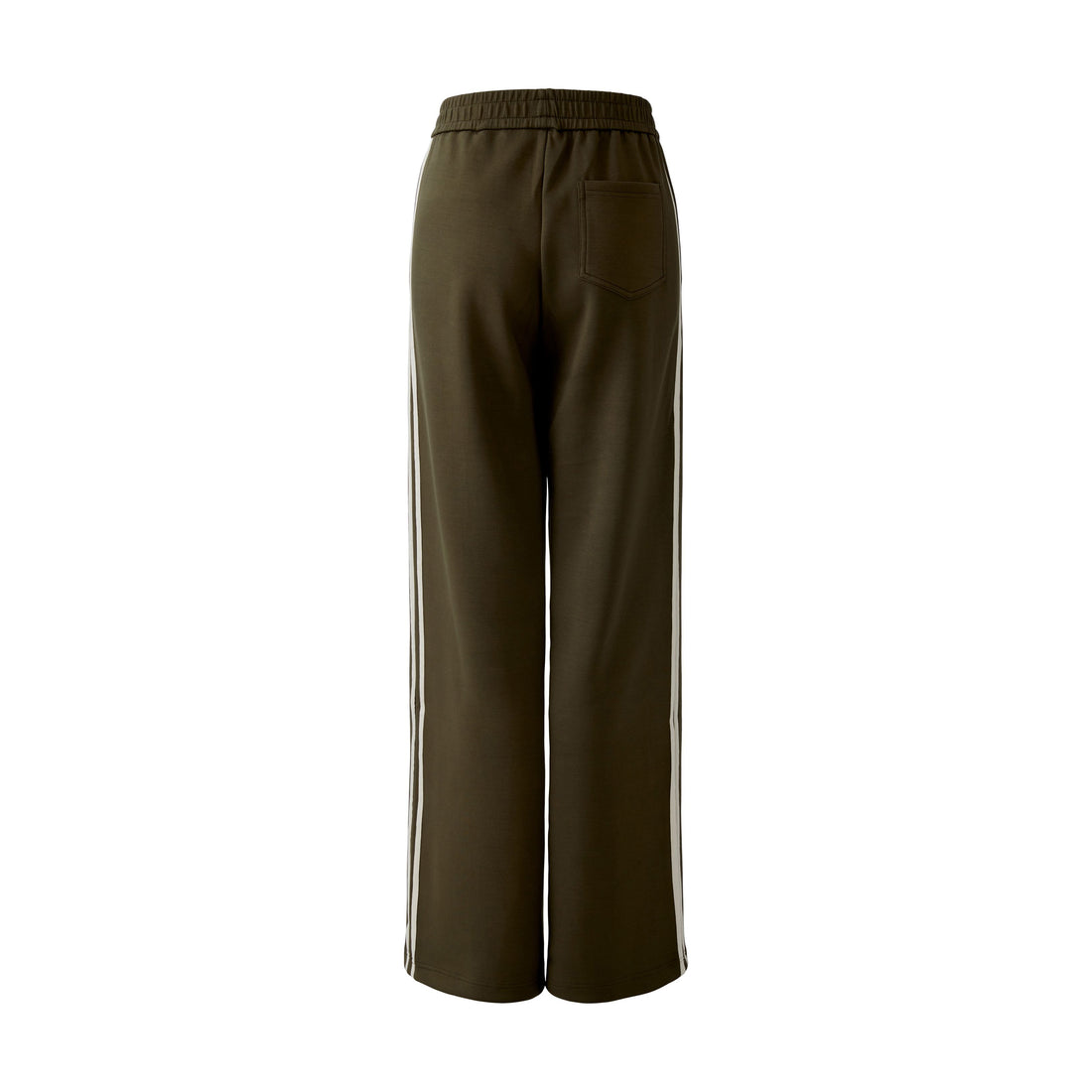 Side Stripe Trouser - Khaki