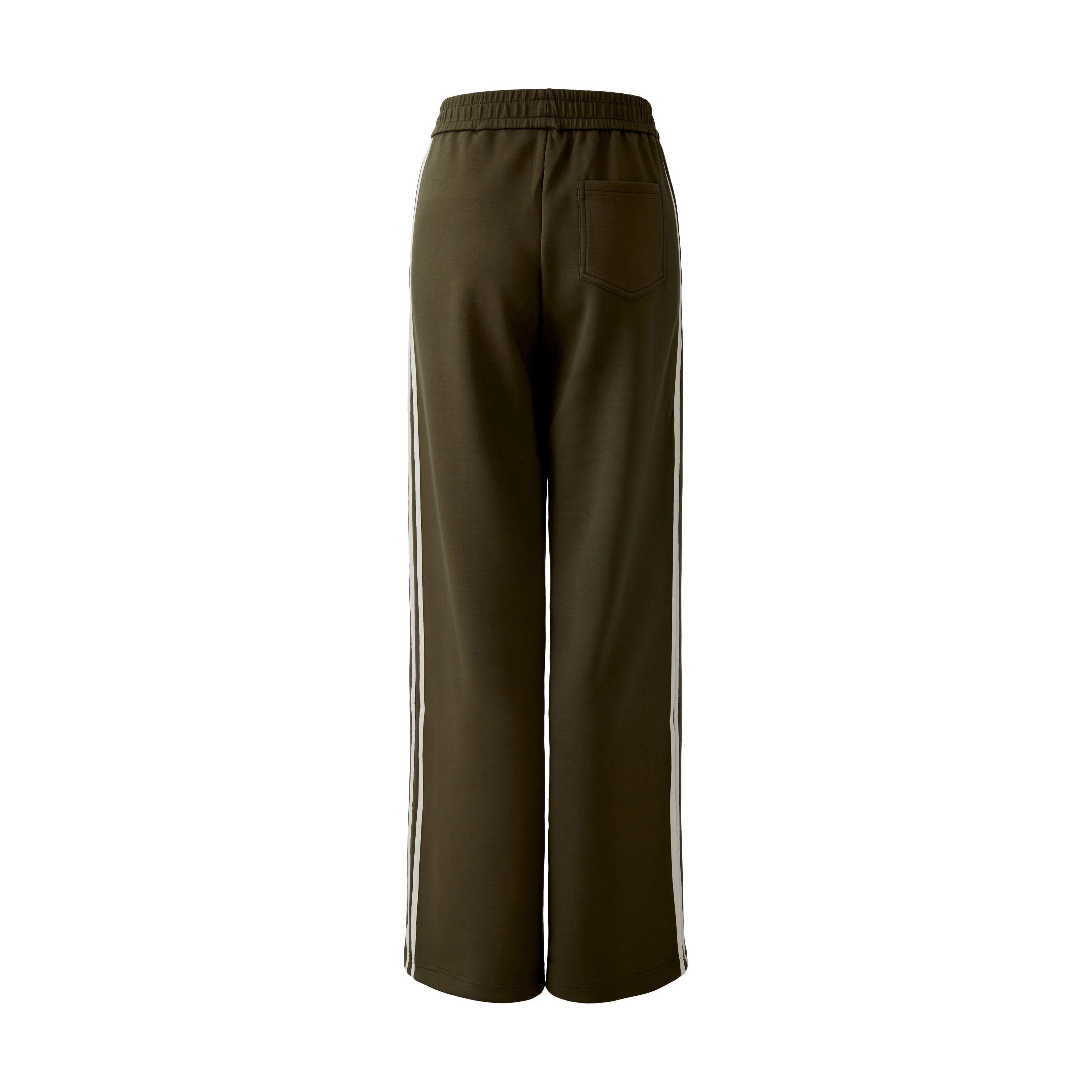 Side Stripe Trouser - Khaki