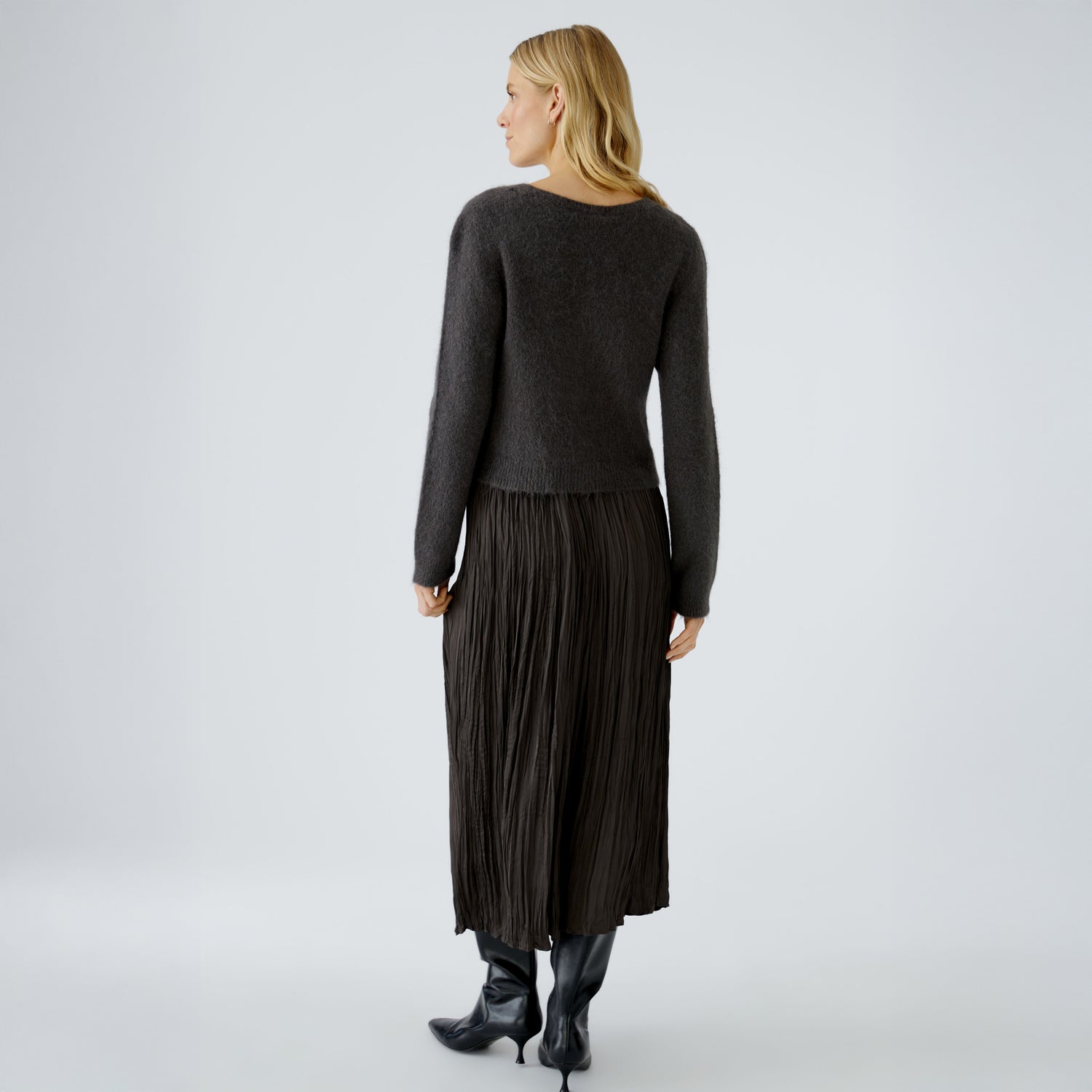 Fluffy Cardi - Espresso