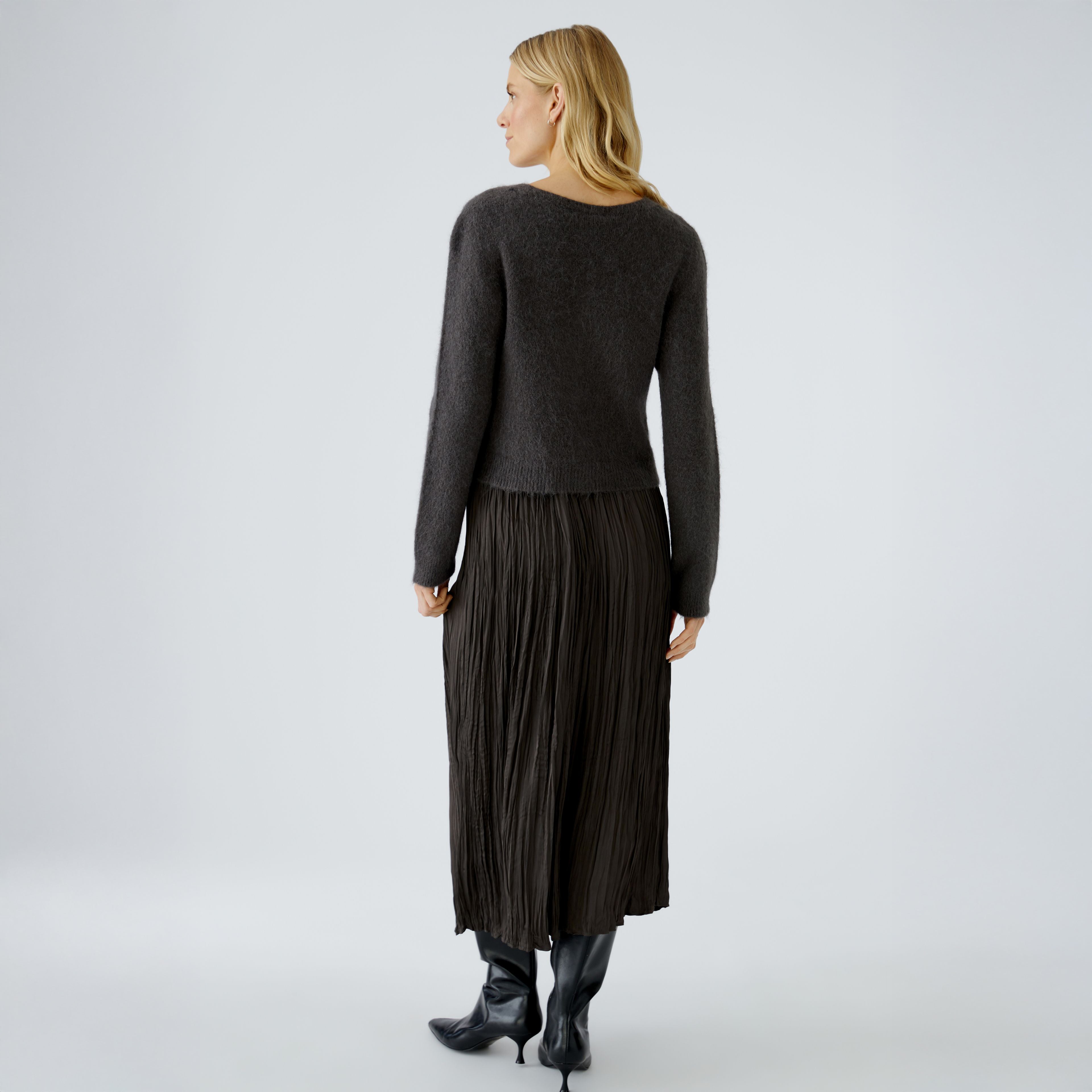 Fluffy Cardi - Espresso